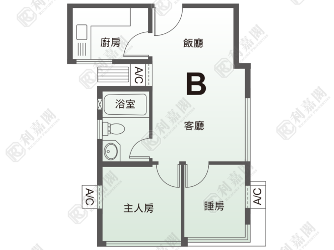 御庭居 2座高層 B室 - 元朗屋網 28YuenLong.com